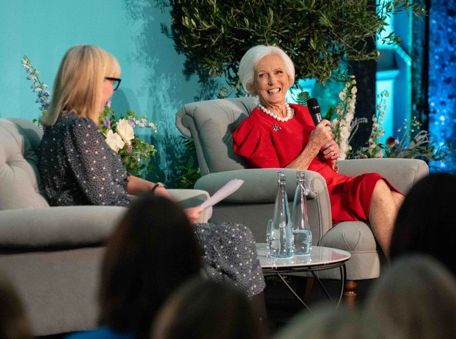 Good Housekeeping Live panel discussion with planted stage